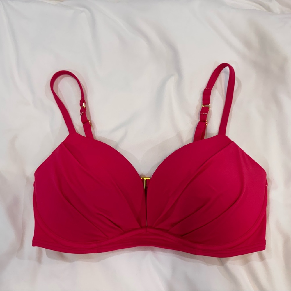 Victoria's Secret Fuchsia Bikini Top NWOT